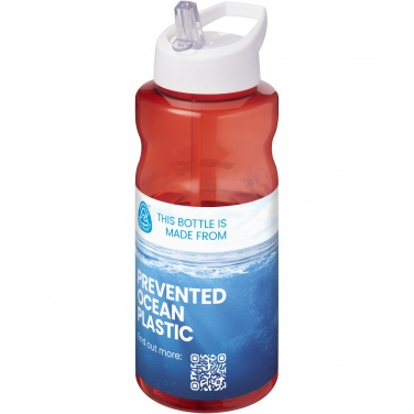 Logo trade liikelahjat mainoslahjat kuva: H2O Active® Eco Big Base 1 litran urheilujuomapullo kaatonokkakannella