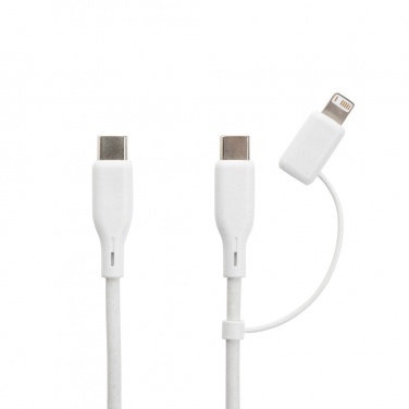 Logotrade mainoslahja tuotekuva: Boost RCS kierrätetty PET 20W USB-C 2 kpl lataussetti