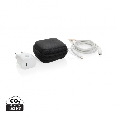 Logo trade liikelahja kuva: Boost RCS kierrätetty PET 20W USB-C 2 kpl lataussetti