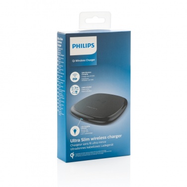 Logo trade mainoslahja ja liikelahja tuotekuva: Philips 10W langaton laturi Qi