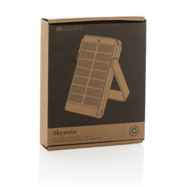 Logotrade mainostuote tuotekuva: Skywave RCS 5000mAh 10W aurinkovirtapankki RCS muovista