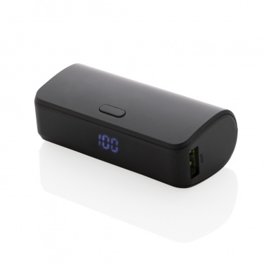 Logo trade liikelahjat tuotekuva: FlashCharge 5000mAh pikalatausvirtapankki RCS muovista