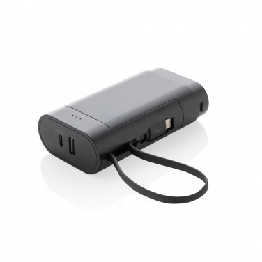 Logo trade mainoslahja kuva: CycleCell 10.000 mah irrotettava varavirtalähde