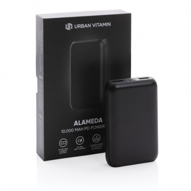 Logo trade mainoslahja kuva: Urban Vitamin Alameda 10000 mAh PD varavirtalähde