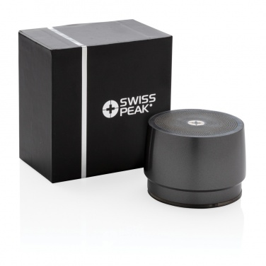 Logotrade liikelahjat mainoslahjat tuotekuva: Langaton Swiss Peak -bassokaiutin 5 W
