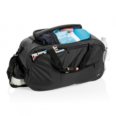 Logo trade liikelahjat tuotekuva: Swiss Peak AWARE™ RPET sporttinen duffelilaukku