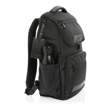 Logotrade mainoslahjat ja liikelahjat tuotekuva: Swiss Peak AWARE™ RPET Voyager 15.6" reppu kannettavalle