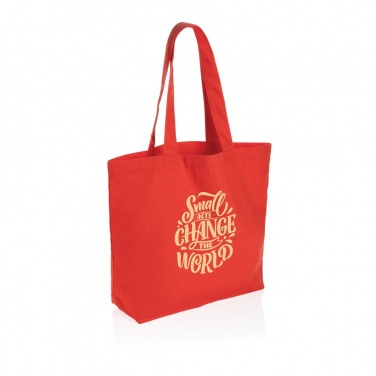 Logotrade mainoslahja tuotekuva: Impact Aware™ 240 gsm rcanvas ostoskassi taskulla