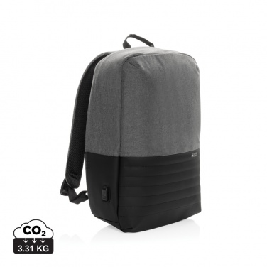 Logotrade mainoslahja tuotekuva: Swiss Peak AWARE™ RFID 15.6" varkaudenesto tietokonereppu