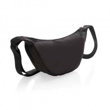 Logo trade liikelahja mainoslahja tuotekuva: Crescent AWARE™ RPET puolikuun muotoinen crossbody -laukku