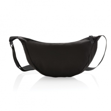 Logotrade liikelahja mainoslahja kuva: Crescent AWARE™ RPET puolikuun muotoinen crossbody -laukku