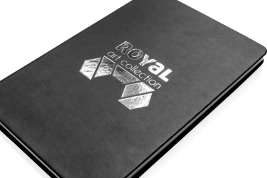 Logo trade liikelahjat tuotekuva: Deluxe kovakantinen PU A5 muistikirja