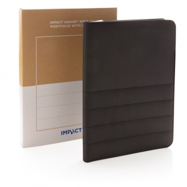 Logotrade mainostuotet kuva: Impact AWARE™ RPET A4 portfolio vetoketjulla