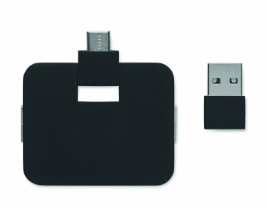 Logo trade mainostuote kuva: 4-porttinen USB-keskitin