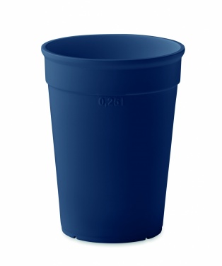 Logo trade mainostuote kuva: Kierrätetty PP-muki, 250 ml