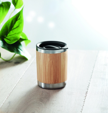 Logo trade mainoslahjat tuotekuva: Bambu take away-muki