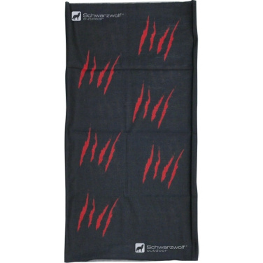 Logo trade mainoslahjat ja liikelahjat kuva: Monikäyttöinen huivi BANDANA Schwarzwolf