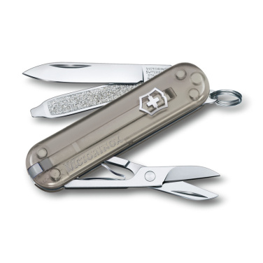 Logo trade mainostuotet tuotekuva: Taskuveitsi Classic SD läpinäkyvä Victorinox