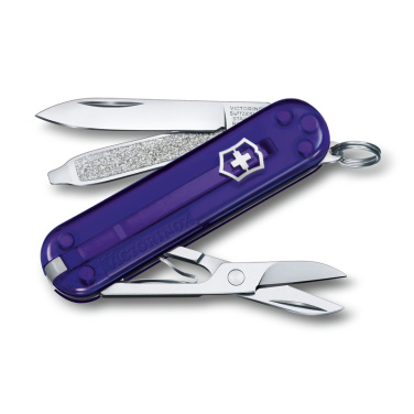 Logotrade mainostuote tuotekuva: Taskuveitsi Classic SD läpinäkyvä Victorinox