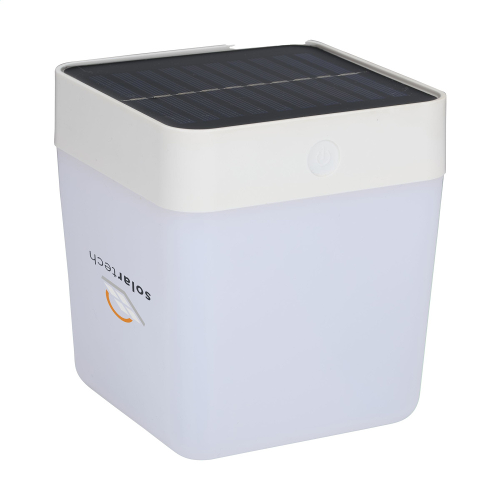 Logo trade liikelahja mainoslahja tuotekuva: Grundig Lumo Solar -pöytävalaisin