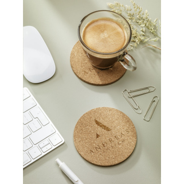 Logo trade liikelahja mainoslahja tuotekuva: Cork Coaster Set