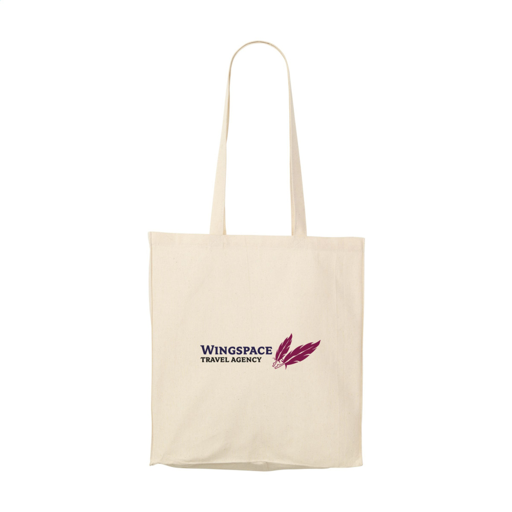 Logotrade liikelahja tuotekuva: Natural Square Bag (165 g/m²) puuvillakassi