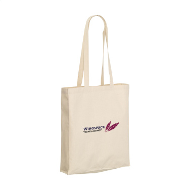 Logotrade liikelahjat kuva: Natural Square Bag (165 g/m²) puuvillakassi