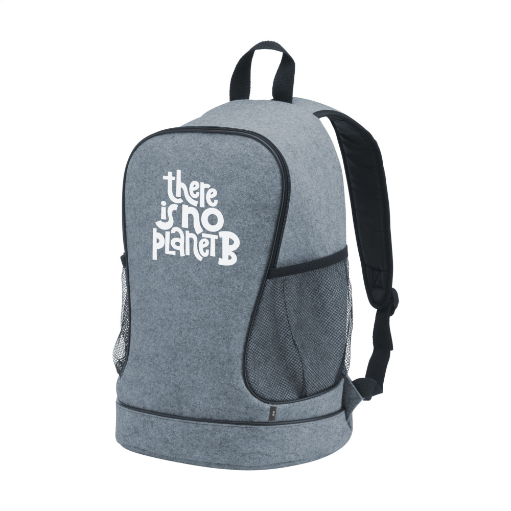 Logotrade liikelahjat mainoslahjat tuotekuva: PromoPack Felt Gym Bag -reppu