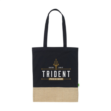 Logotrade liikelahja tuotekuva: Combi Organic Shopper (160 g/m²) pussi
