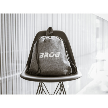 Logotrade liikelahjat kuva: GRS RPET Felt PromoBag Plus -reppu