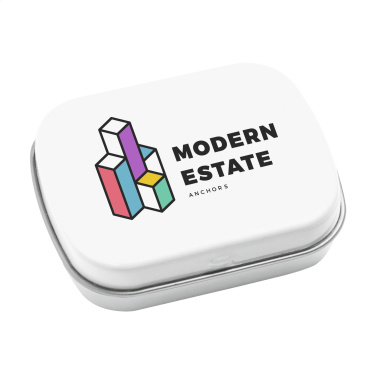 Logo trade liikelahja mainoslahja tuotekuva: TinBox piparmintut