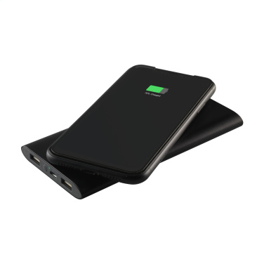 Logotrade mainoslahja ja liikelahja kuva: Alumiininen 8000 Wireless Powerbank langaton laturi