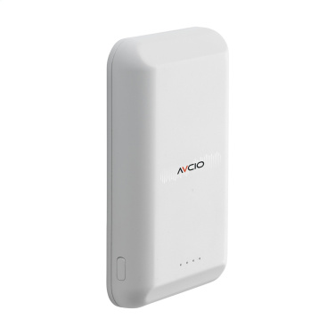 Logotrade liikelahjat mainoslahjat tuotekuva: Force Magnetic RCS kierrätetty langaton Powerbank 5000