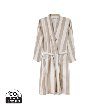 Logotrade mainoslahja tuotekuva: VINGA Ornos-hamam-kylpytakki L/XL GRS