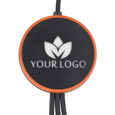 Logo trade mainoslahja ja liikelahja tuotekuva: Iso kaapeli 4in1 valaistulla logolla - i5w