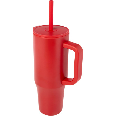 Logo trade mainostuotet tuotekuva: Brady 900 ml:n RCS-sertifioitu eristetty juomamuki silikonipillillä