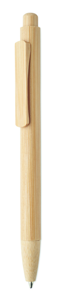 Logo trade liikelahjat tuotekuva: Bamboo automaattinen kuulakynä