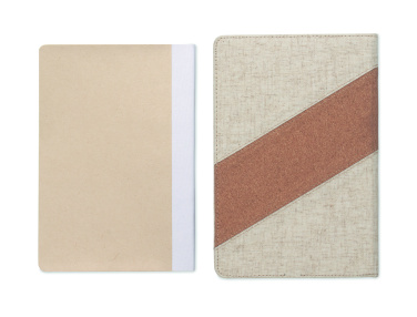 Logo trade liikelahja kuva: A5-muistikirja/ 15 W laturi