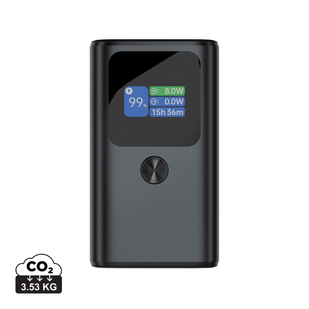 Logo trade mainoslahja ja liikelahja tuotekuva: Urban Vitamin Campbell 55 W 10 000 mAh virtapankki