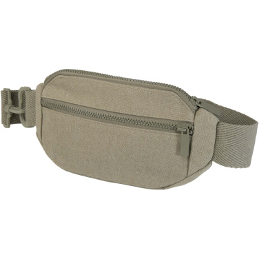 Logotrade mainoslahja ja liikelahja kuva: Crescent 500 g/m²:n Aware™ kierrätetty crossbody-laukku