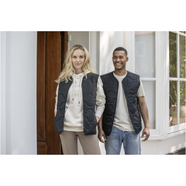 Logotrade liikelahja tuotekuva: Quartz GRS-kierrätetty tikattu liivi, unisex