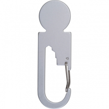 Logotrade liikelahja tuotekuva: Monitoimityökalu ostoskärrypoletilla GIBRALTAR