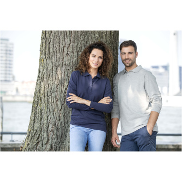 Logo trade liikelahja kuva: Oakville miesten pitkähihainen pikeepaita