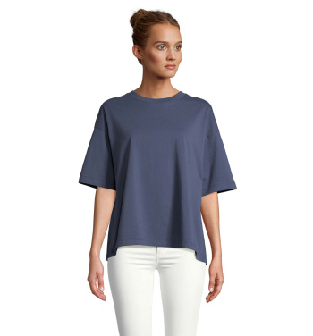 Logotrade liikelahjat mainoslahjat tuotekuva: BOXY DAMEN T-SHIRT OVERSIZE