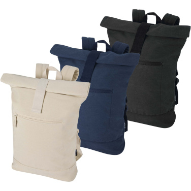 Logo trade mainoslahjat ja liikelahjat kuva: Recanvas 14" GRS-kierrätetty rullattava reppu, 16 L