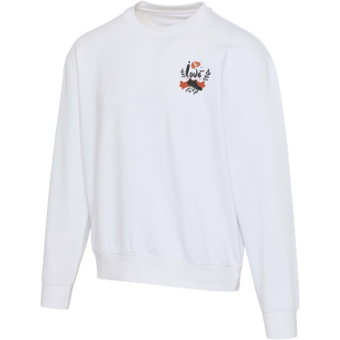 Logotrade mainoslahjat ja liikelahjat tuotekuva: Boris ylisuuri, pyöreäkauluksinen neule, unisex 280 g/m2:n