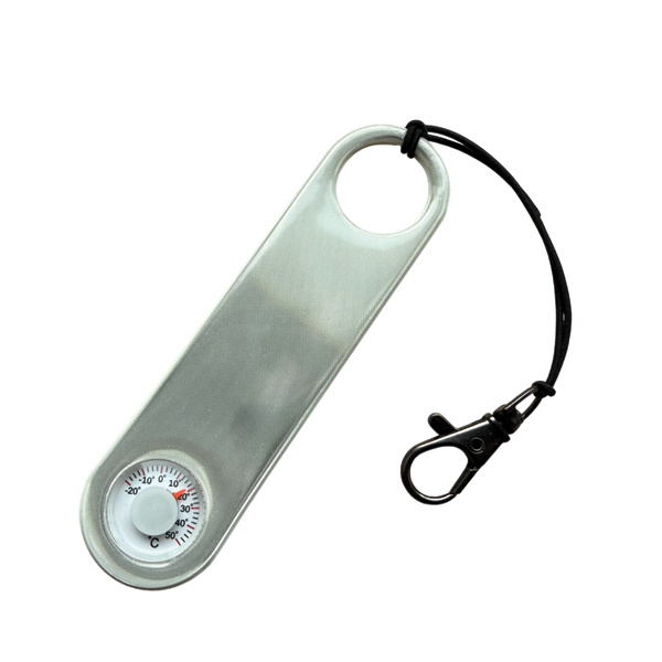 Logo trade liikelahja kuva: Thermometer Reflector - Heijastin lämpömittarilla