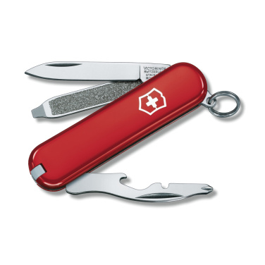Logo trade liikelahja mainoslahja tuotekuva: VICTORINOX-taskuveitsi, pieni Rally, 9 toimintoa
