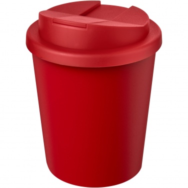Logotrade verslo dovanos nuotrauka: Americano® Espresso Eco 250 ml perdirbtas stiklainis su neišsiliejančiu dangteliu