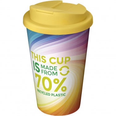 Logotrade firminės dovanos nuotrauka: Brite-Americano® Eco 350 ml atsparus išsiliejimui izoliuotas stiklainis